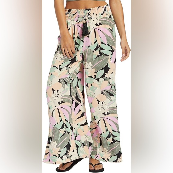 Roxy Pants - Roxy Damen Tropical Rhythm Pants Palm Song